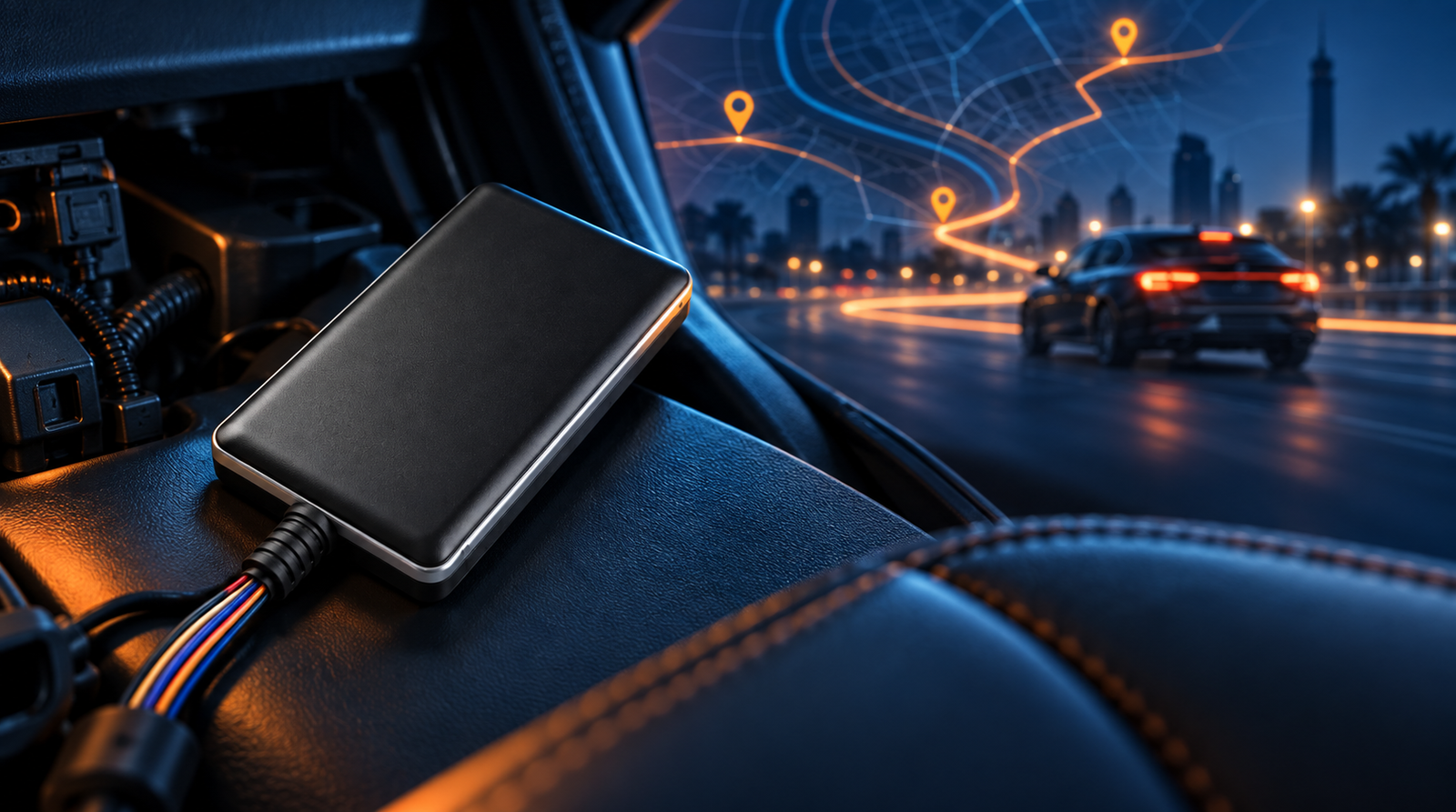 جهاز تتبع GPS للمركبات